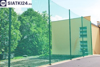 Siatki Warszawa - Piłkochwyty na boisko piłkarskie - piłka nożna dla terenów Warszawy