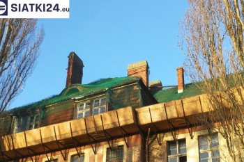 Siatki Warszawa - Siatki zabezpieczające stare dachówki na dachach dla terenów Warszawy